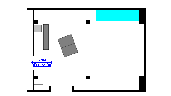 Plan de la salle de réunion